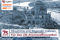 Hiroshima und Nagasaki mahnen: Beitritt zum UN-Atomwaffenverbot!